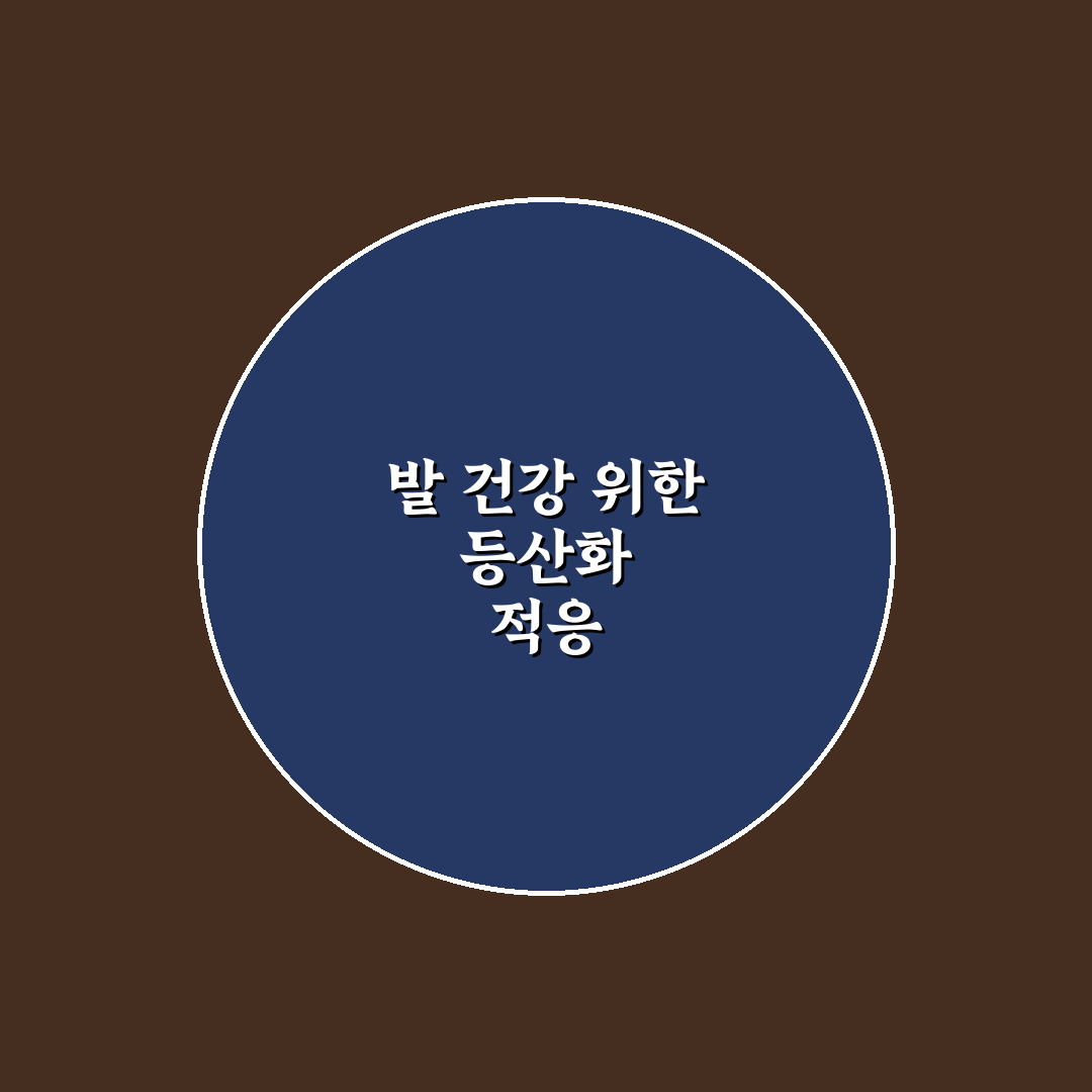 등산화 길들이기 안 하면 발 아픈 이유와 준비 순서 핵심가이드 5가지