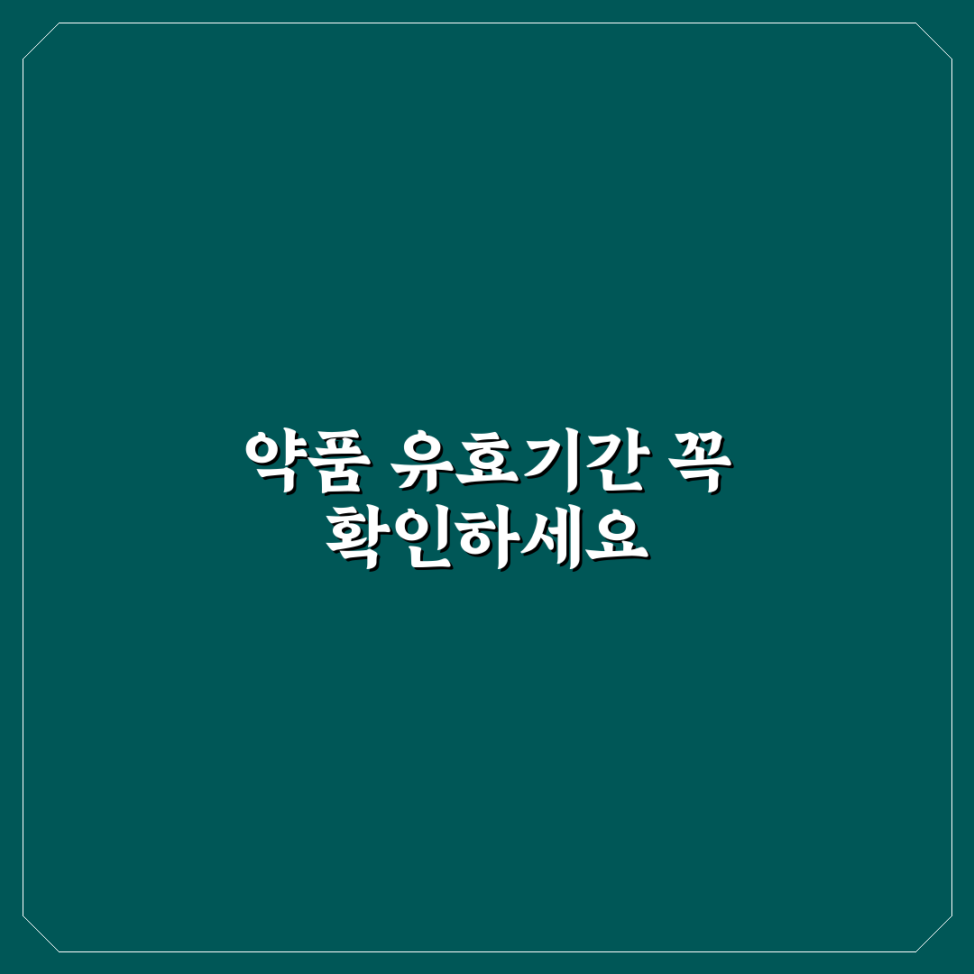 상비약 유통기한 확인으로 여행 중 약 문제 막는 법 5가지 체크포인트 총정리