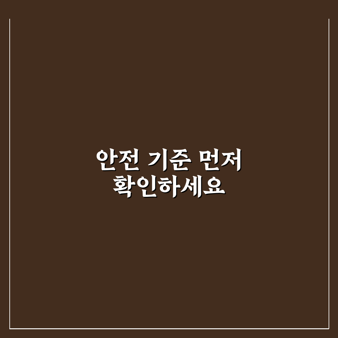 휴대용 카시트 대여 전 안전 인증 5가지 체크포인트 총정리