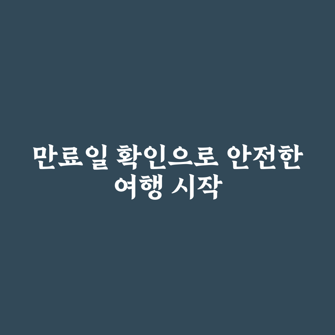 여권 만료일 확인과 재발급 시기 놓치지 않는 방법 5가지 핵심가이드