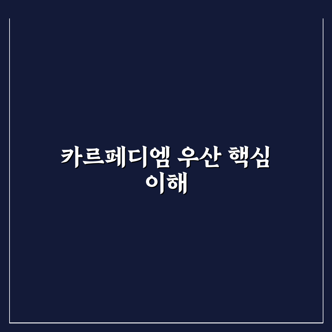 카르페디엠 우산 사용법과 선택 꿀팁 알려드려요