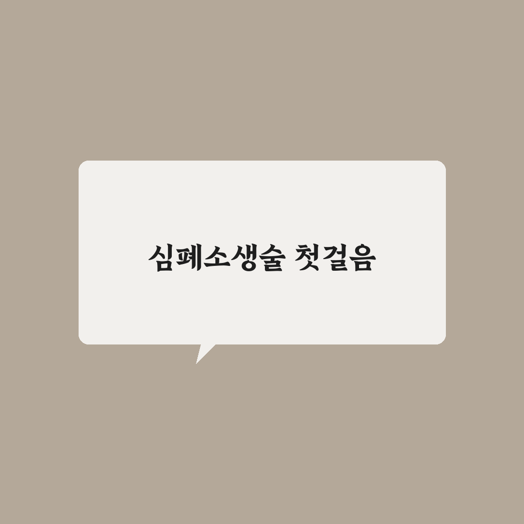 심폐소생술 핵심술기 직접 배워보니 생생한 후기